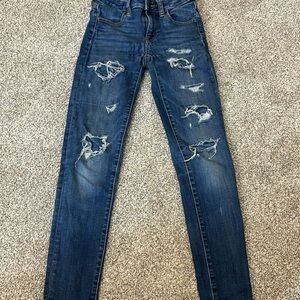 American Eagle next level stretch jeans in medium condition size 00